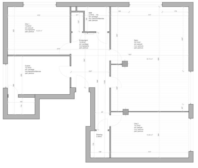 Plan de l'existant