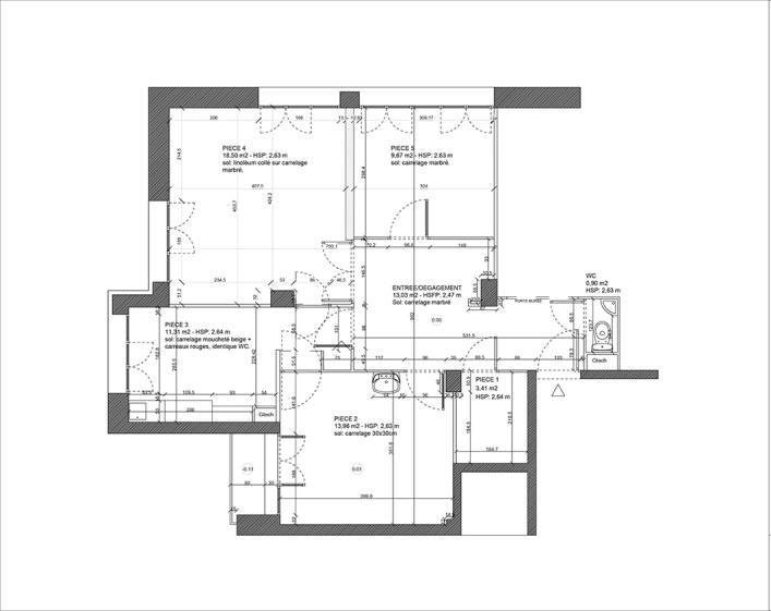 Plan de l'existant