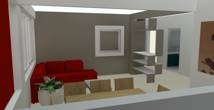 Vue sur le salon
