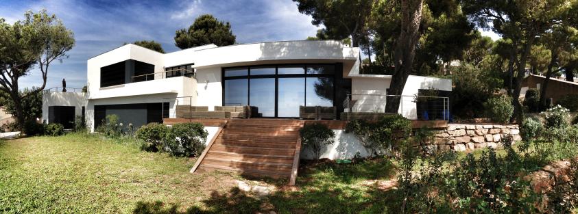 Villa Emeraude - façade Sud