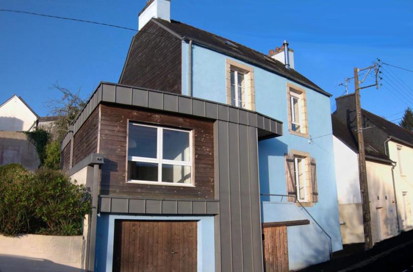 Vue coté rue