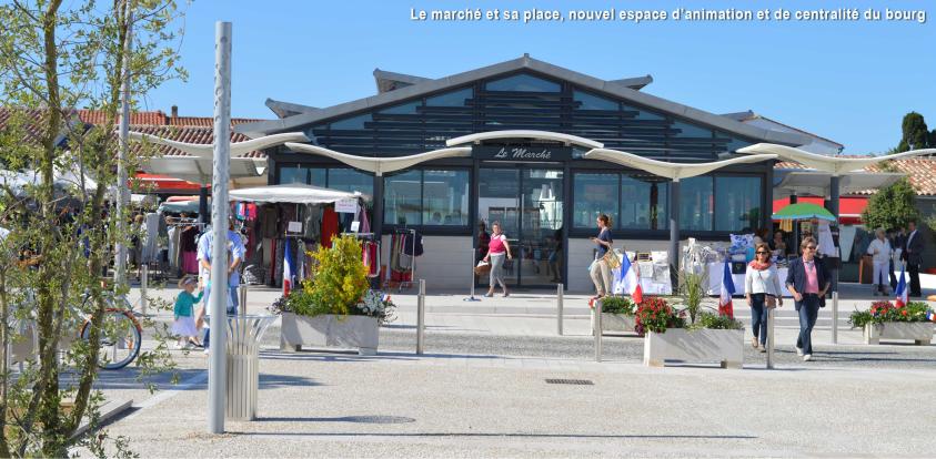 Marché couvert - Rivedoux-Ile de Ré