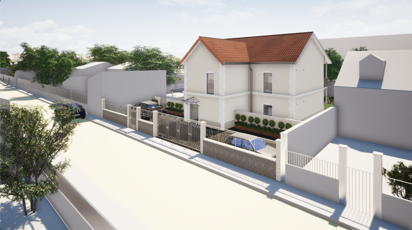 Chelles - Perspective avant