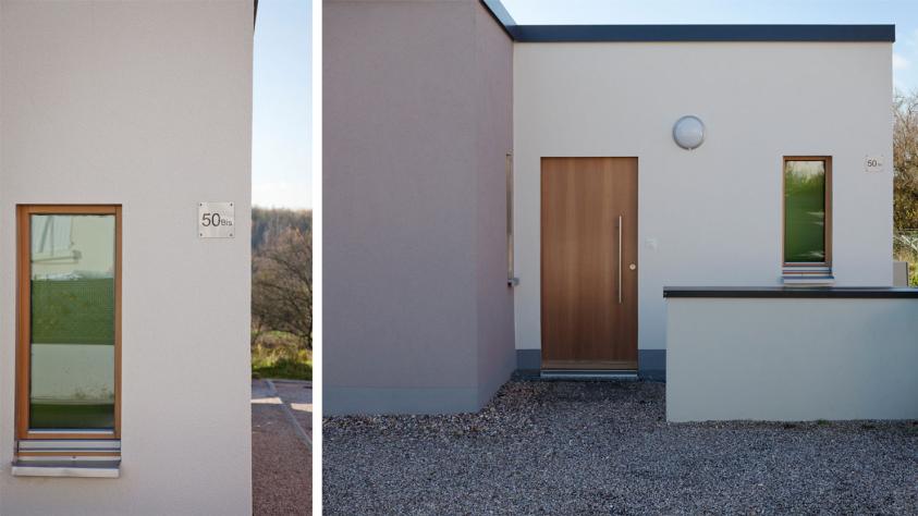 2 Maisons Passivhaus - Entrée