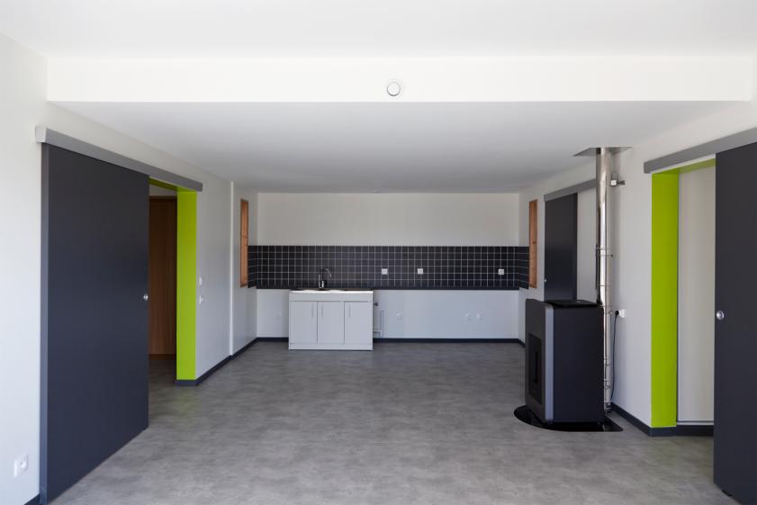 2 Maisons Passivhaus - Pièce de vie