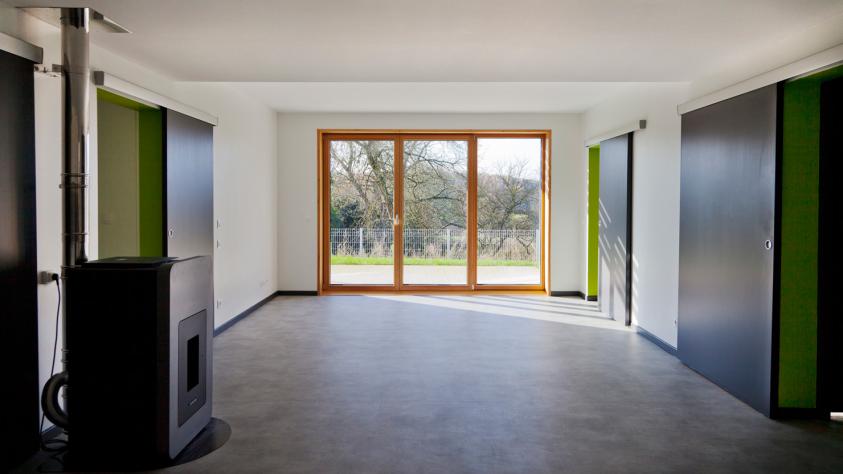 2 Maisons Passivhaus - Pièce de vie