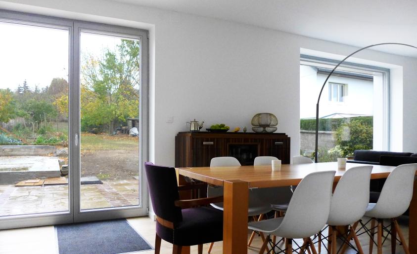Réhabilitation d'une maison individuelle - Salon
