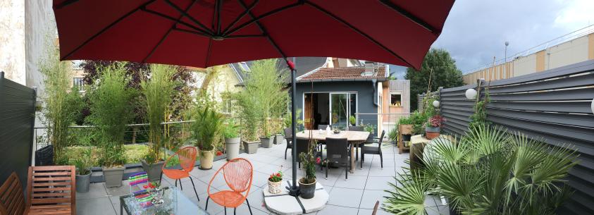 Création d'une extension - Toiture terrasse