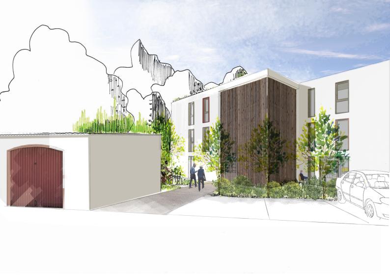 20 Logements collectifs // Entrée principale
