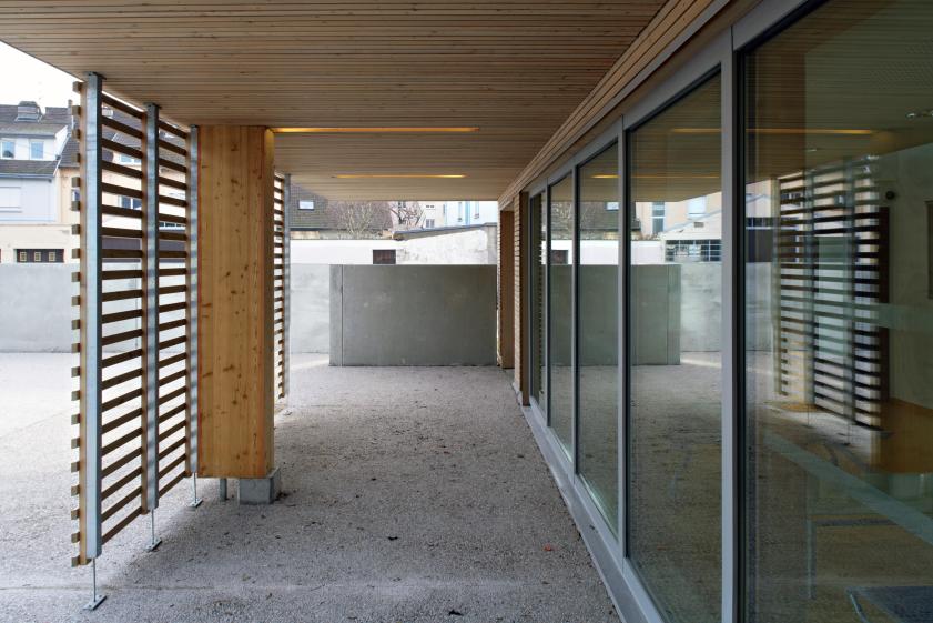 Extension de l'IUT de Saint-Dié - Porche