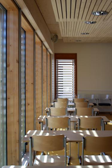 Extension de l'IUT de Saint-Dié - Salle polyvalente 
