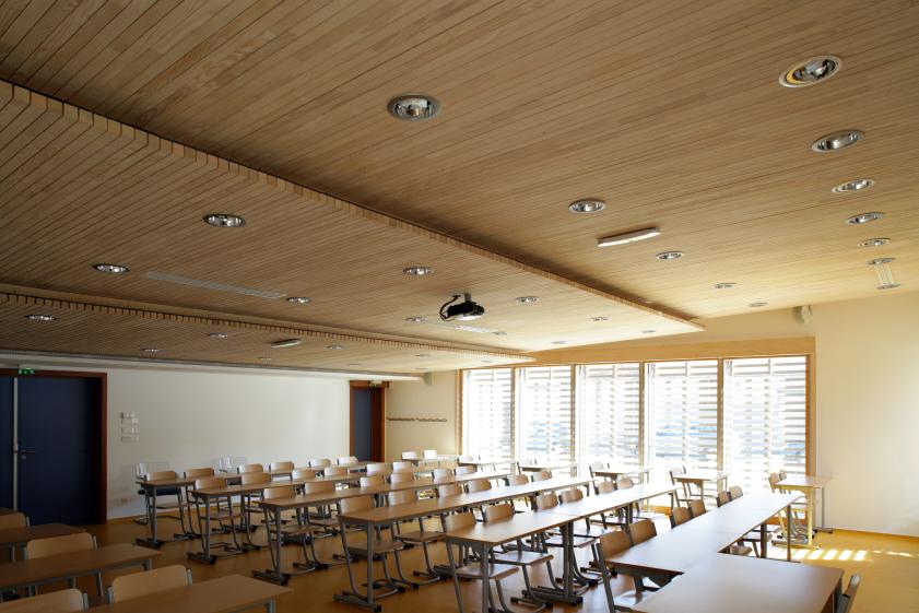 Extension de l'IUT de Saint-Dié - Salle polyvalente 