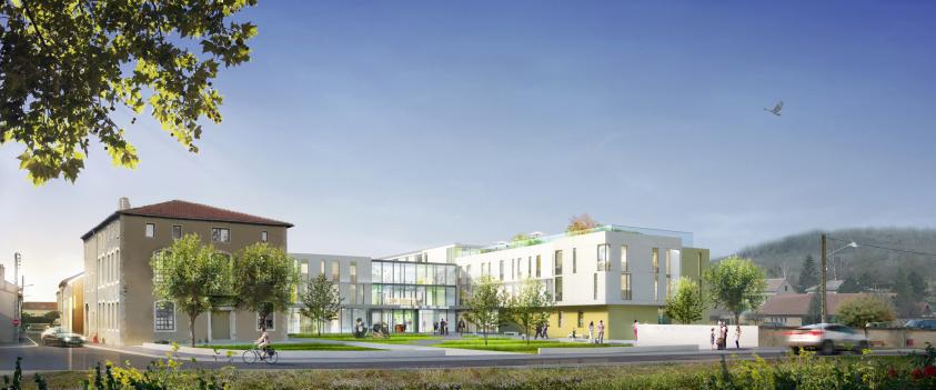 EHPAD de VIc-sur-Seille - Perspective