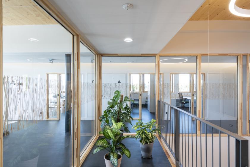 Immeuble de bureaux // Escalier