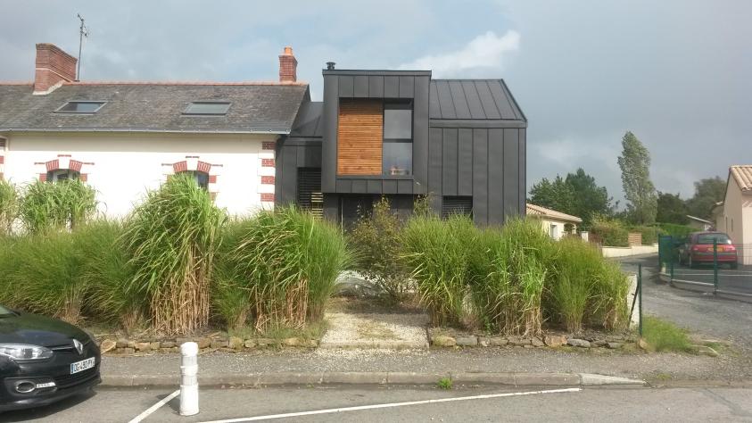 Extension d'une maison à Vertou. architecte ATELIER 14 (CLISSON)