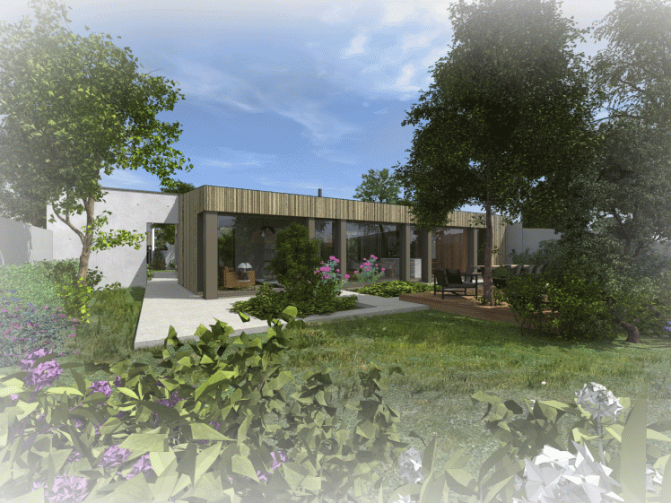 Construction d'une maison à Nantes (44) - Architecte Atelier 14