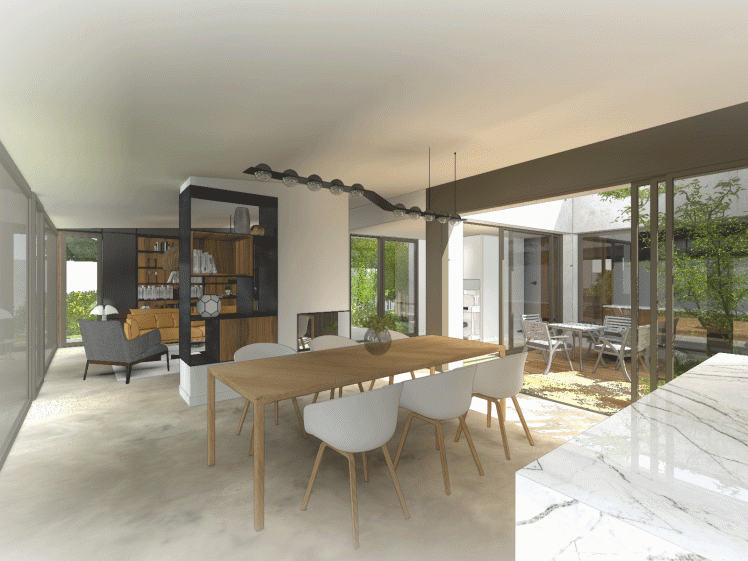 Construction d'une maison à Nantes (44) - Architecte Atelier 14