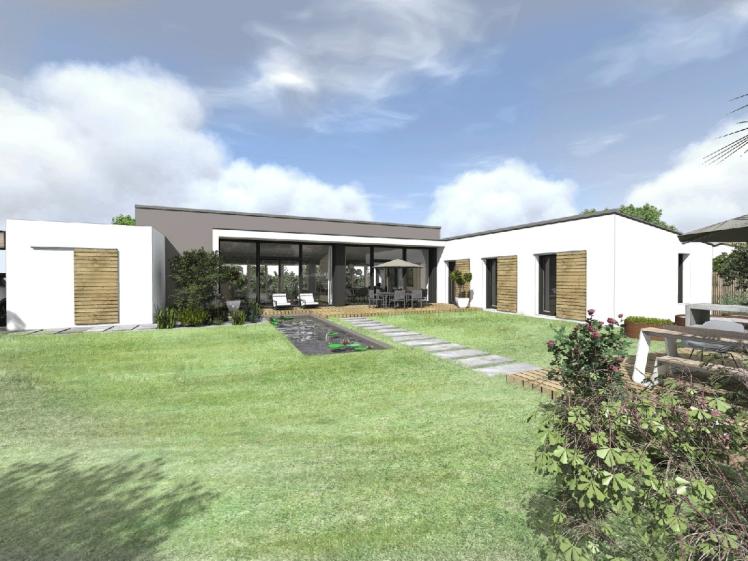 Construction d'une maison au Bignon (44) - Architecte ATELIER 14
