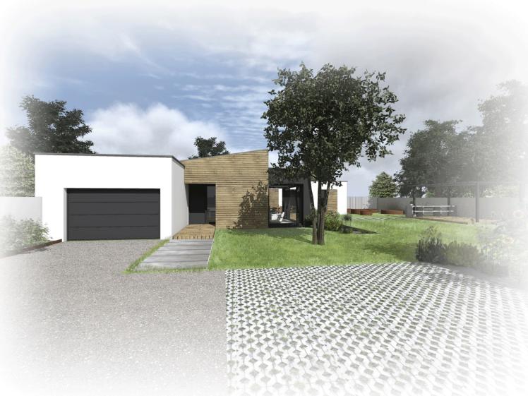 Construction d'une maison à Vertou - Architecte ATELIER 14