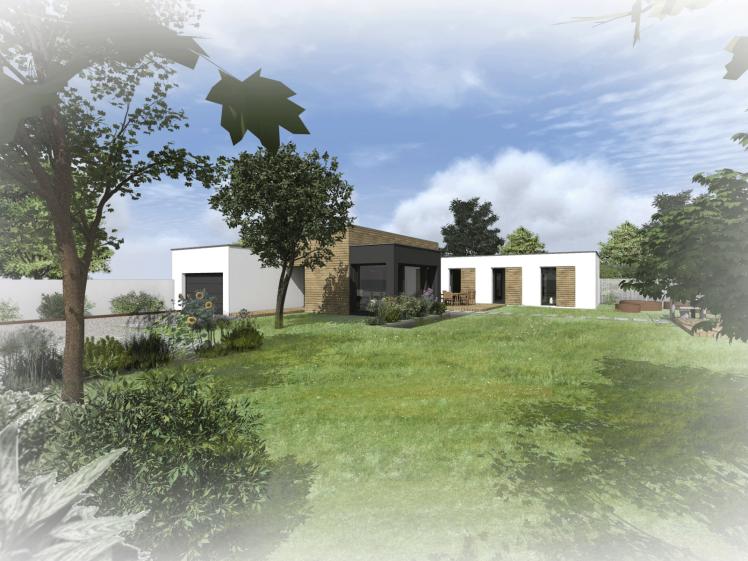 Construction d'une maison à Vertou - Architecte ATELIER 14