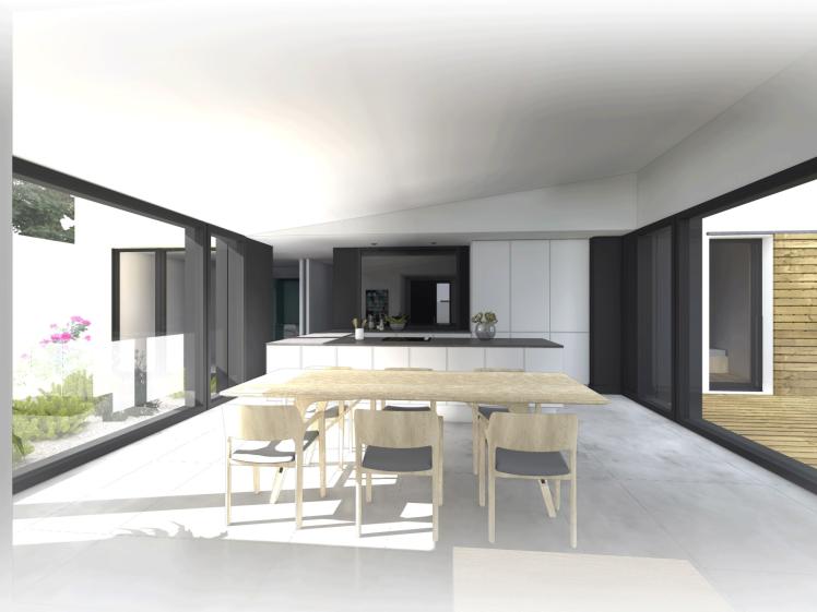 Construction d'une maison à Vertou - Architecte ATELIER 14