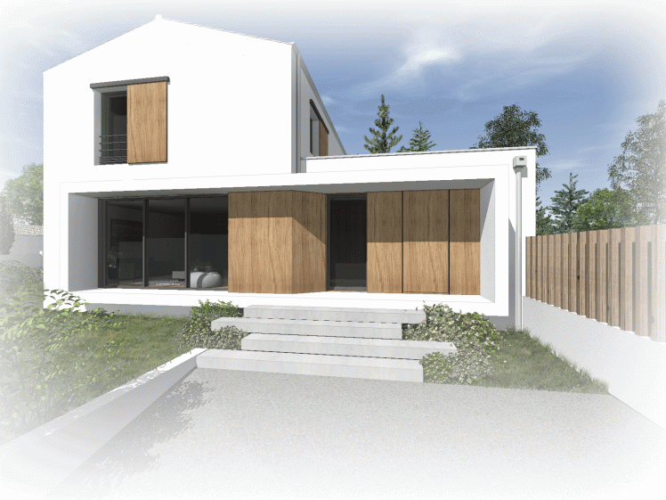Construction d'une maison à Gétigné (44) - Architecte ATELIER 14