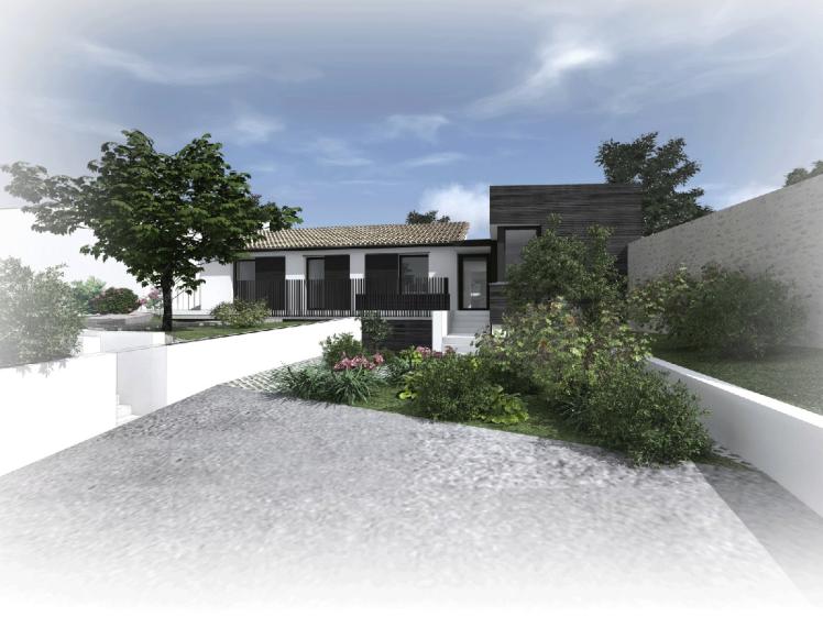 Rénovation et extension d'une maison des années 1980 à Saint-Sébastien-sur-Loire