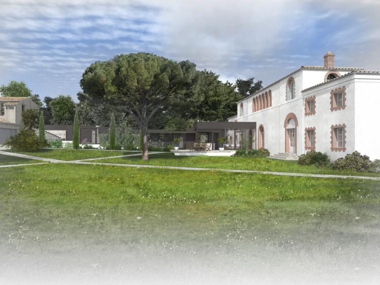 Rénovation et extension d'une maison Bourgeoise à Clisson (44) - Architecte ATEL