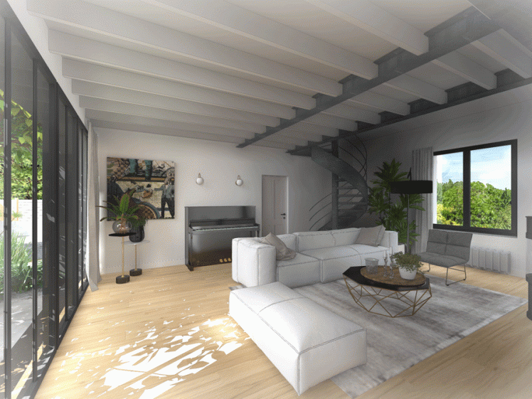 Extension d'une maison à Vertou - Architecte ATELIER 14