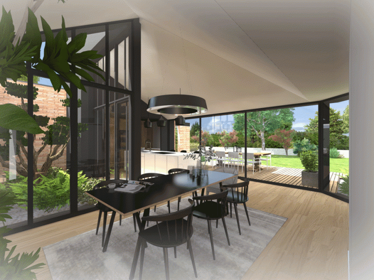 Extension d'une maison à Vertou - Architecte ATELIER 14