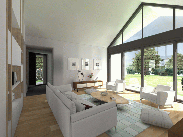 Construction d'une maison à Saint-Philibert- de-Grand-Lieu (44) - Architecte ATE