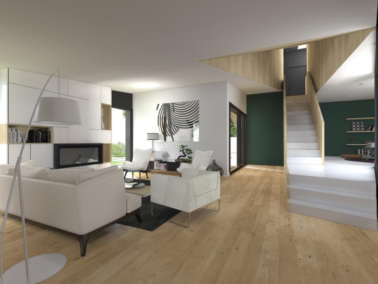 Construction d'une maison à Clisson (44) - Architecte ATELIER 14