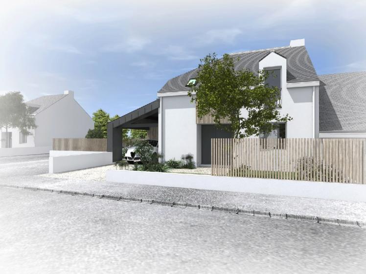 Extension et rénovation d'une maison individuelle à Nantes (44) - Architecte ATE