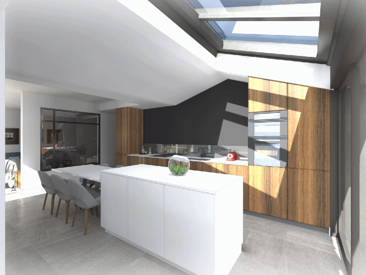 Extension et rénovation d'une maison individuelle à Nantes (44) - Architecte ATE