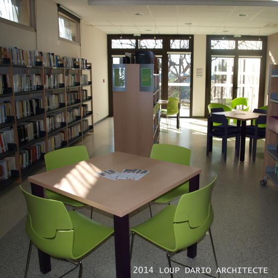 AMENAGEMENT INTERIEUR DE LA BIBLIOTHEQUE