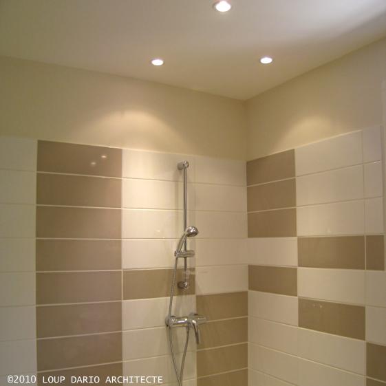 DETAIL DES FAIENCES DOUCHE ITALIENNE