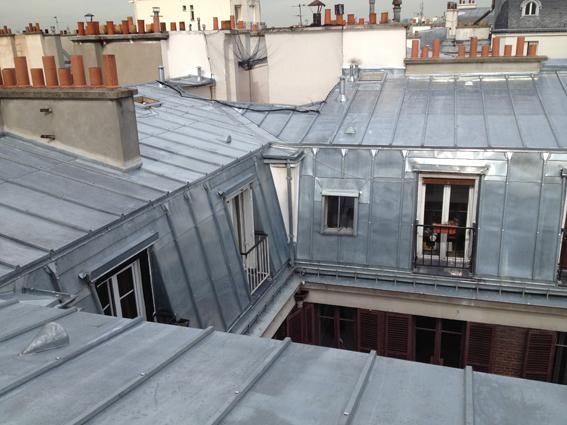 Rénovation toiture zinc