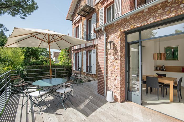 Création d'une cuisine sur la terrasse