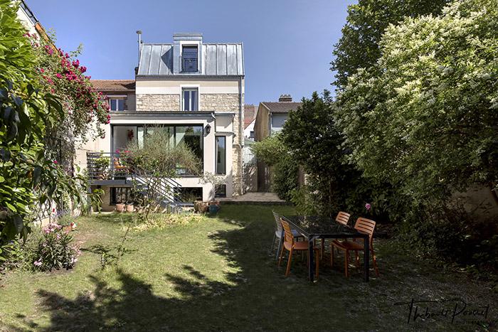 Création d'un séjour sur jardin