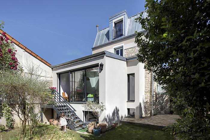 Extension avec verrière