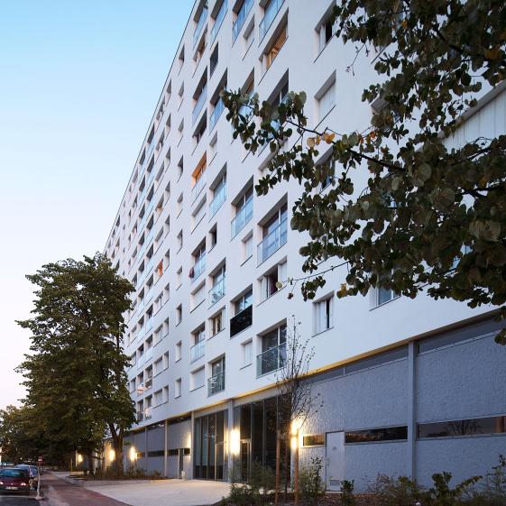 NéO, rénovation de 360 logements et rez-de-chaussée, architectes SLS+WHY, Photog