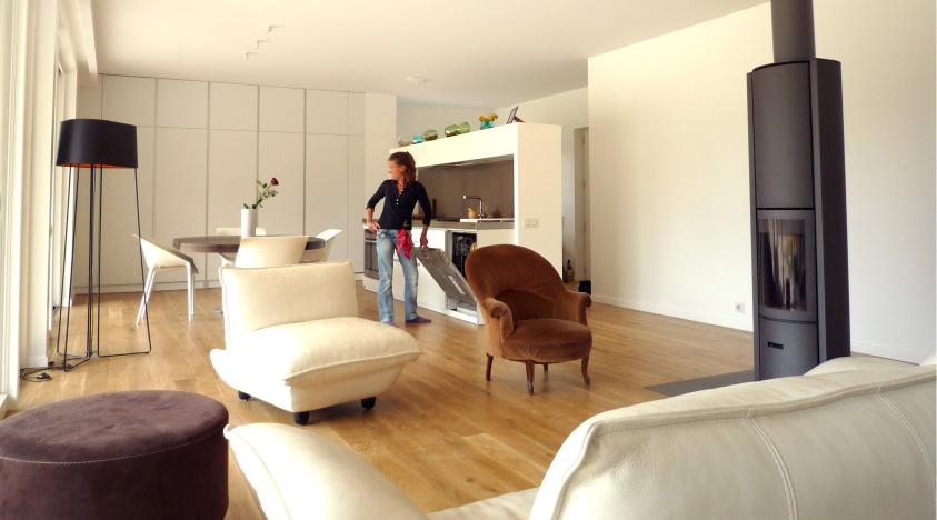Un séjour lumineux. Benoit Bost Photographe. Projet Keypost / whyarchitecture