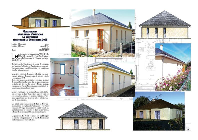 Petite maison accessible handicapés 