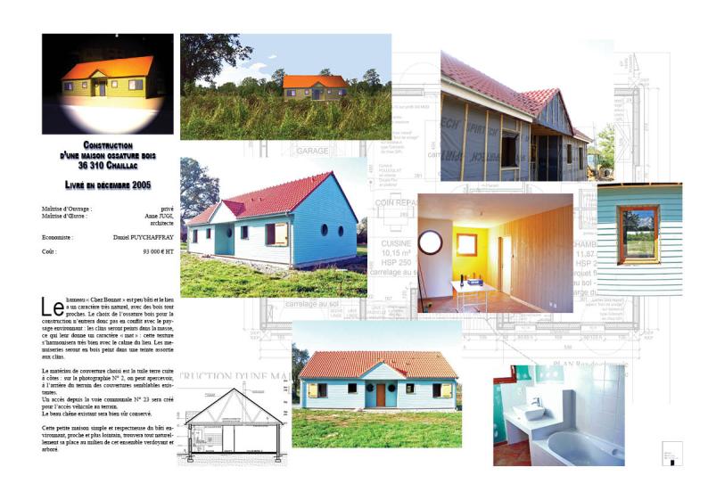 Petite Maison ossature bois (95 m²)