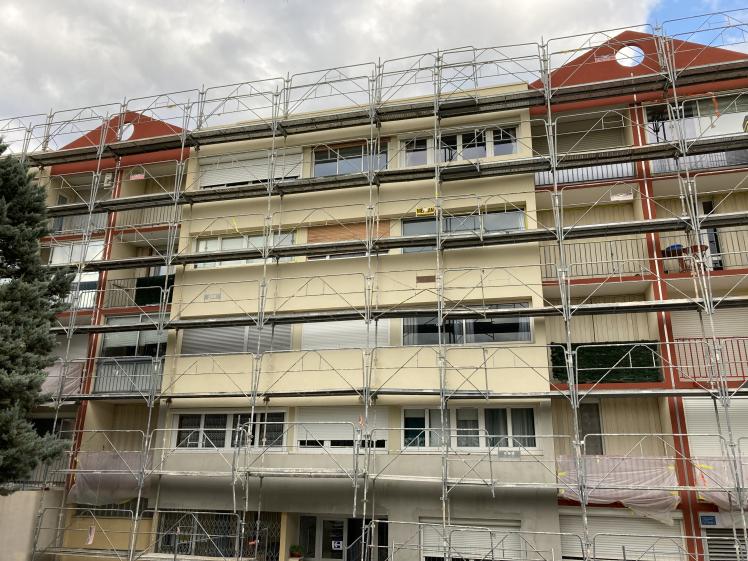 Façades - Travaux en cours