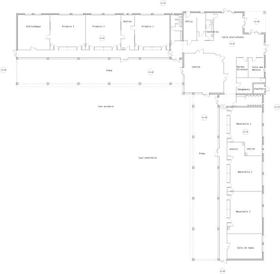 Plan Rez-de-chaussée