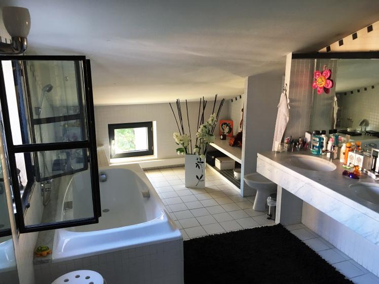Salle de bain, sous combles