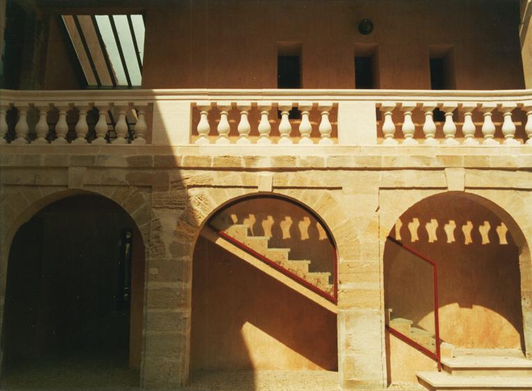 Escalier de la cour intérieure
