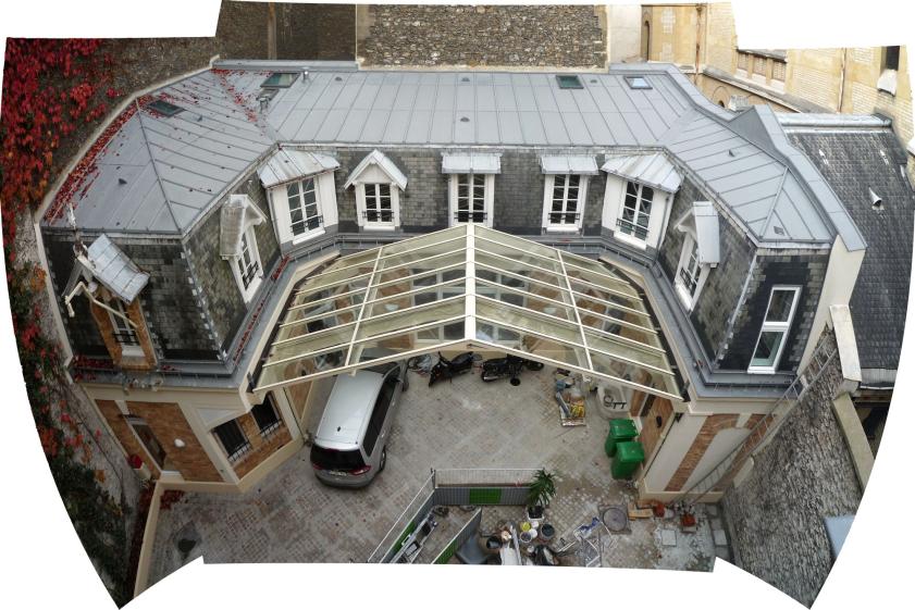 Vue du Bâtiment Cour © Rethink