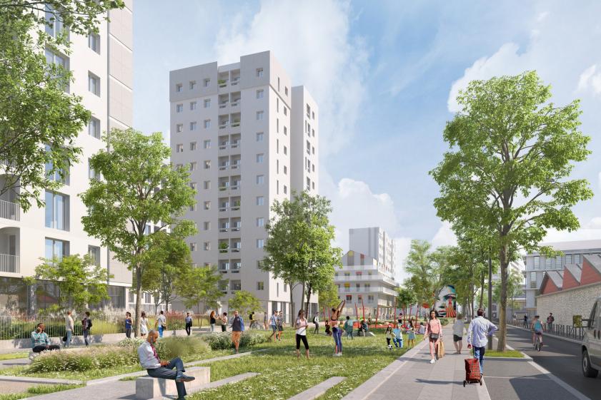L’îlot des Fusains – Aubervilliers